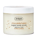 Ziaja Sugar Body Scrub with Shea Butter & Praline Fragrance - Natural Exfoliating Body Care for Smooth Skin