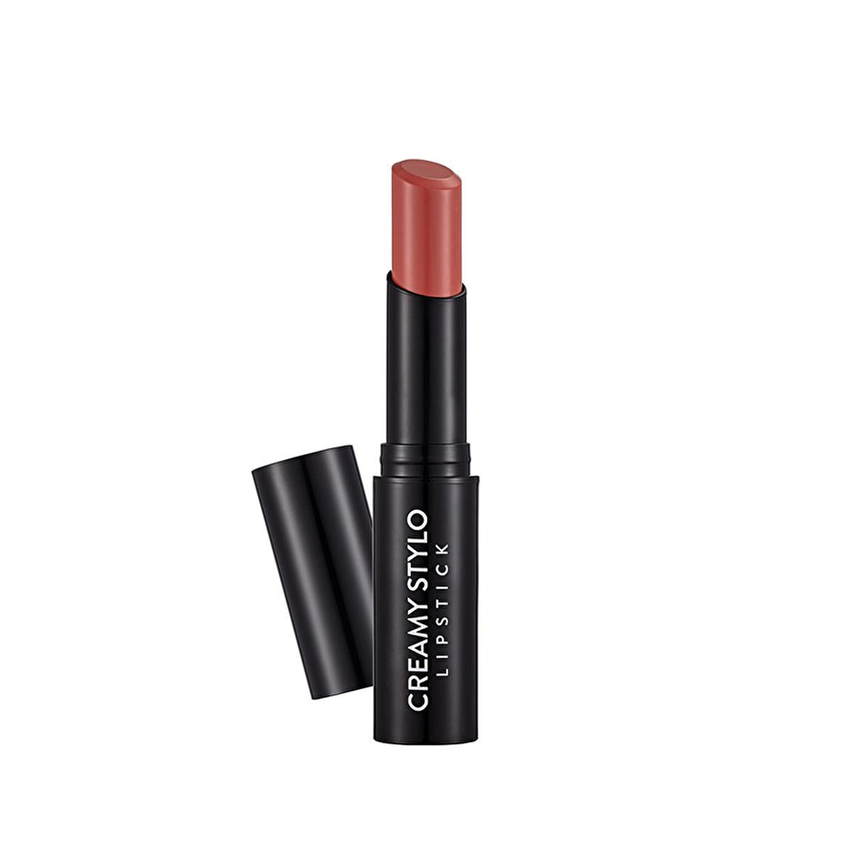 Flormar Creamy Stylo Blushy Lipstick: Hydrating, High-Pigment, Semi-Gloss Finish for Comfortable, All-Day Color