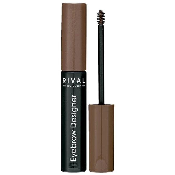 Rival de Loop Medium Brown Eyebrow Shaping Gel: Tint, Define & Style for Fuller, Natural-Looking Brows