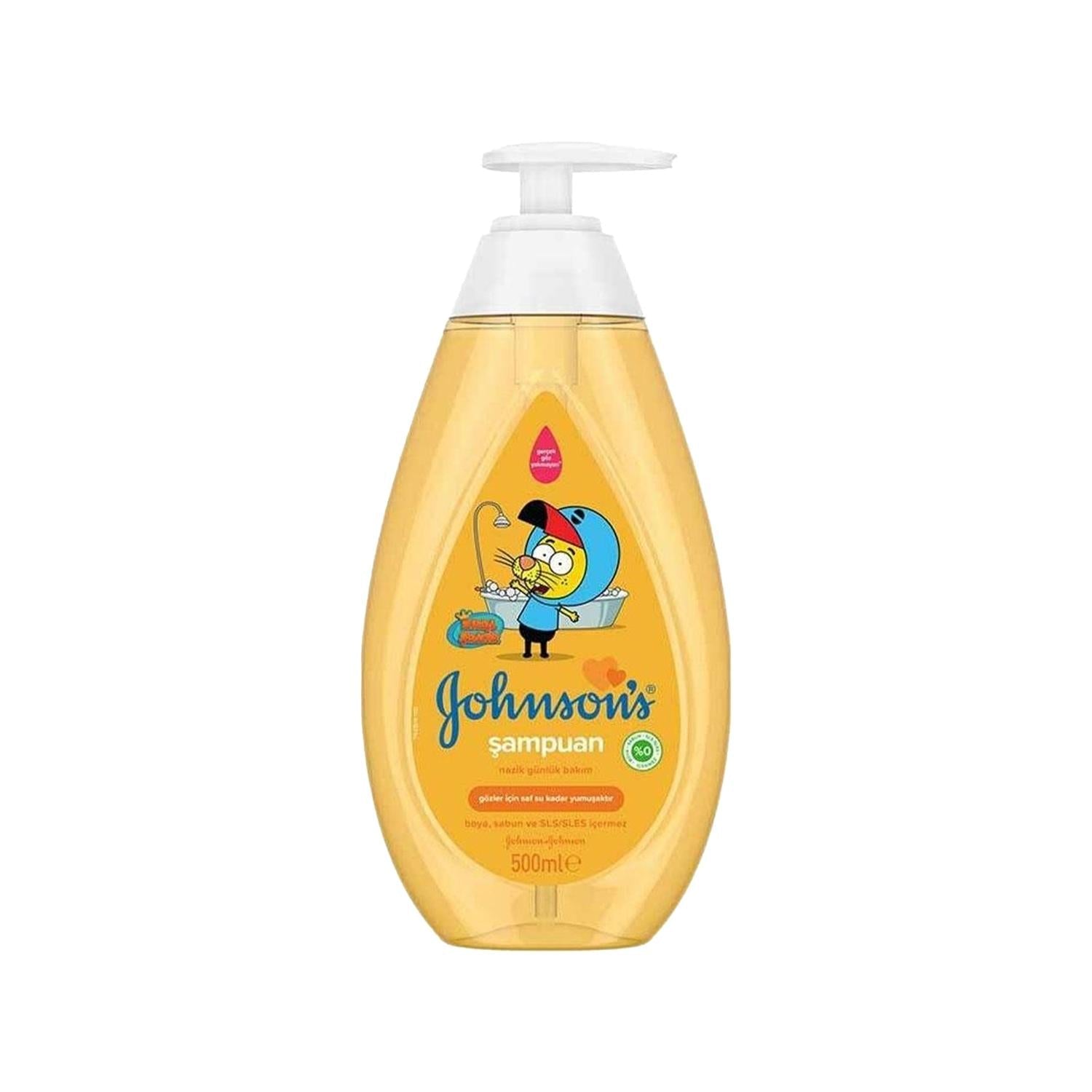 Johnson's Baby Kral _akir Baby Shampoo 500ml - Gentle, Trusted, and Fun for Bath Time