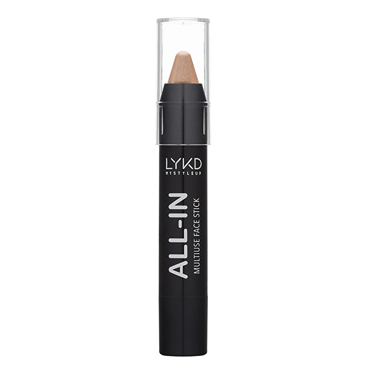 LYKD Bounty Cake Highlighter Stick: Achieve Natural Radiant Glow with Pearl Pigments | Easy Application, Shimmer Stick