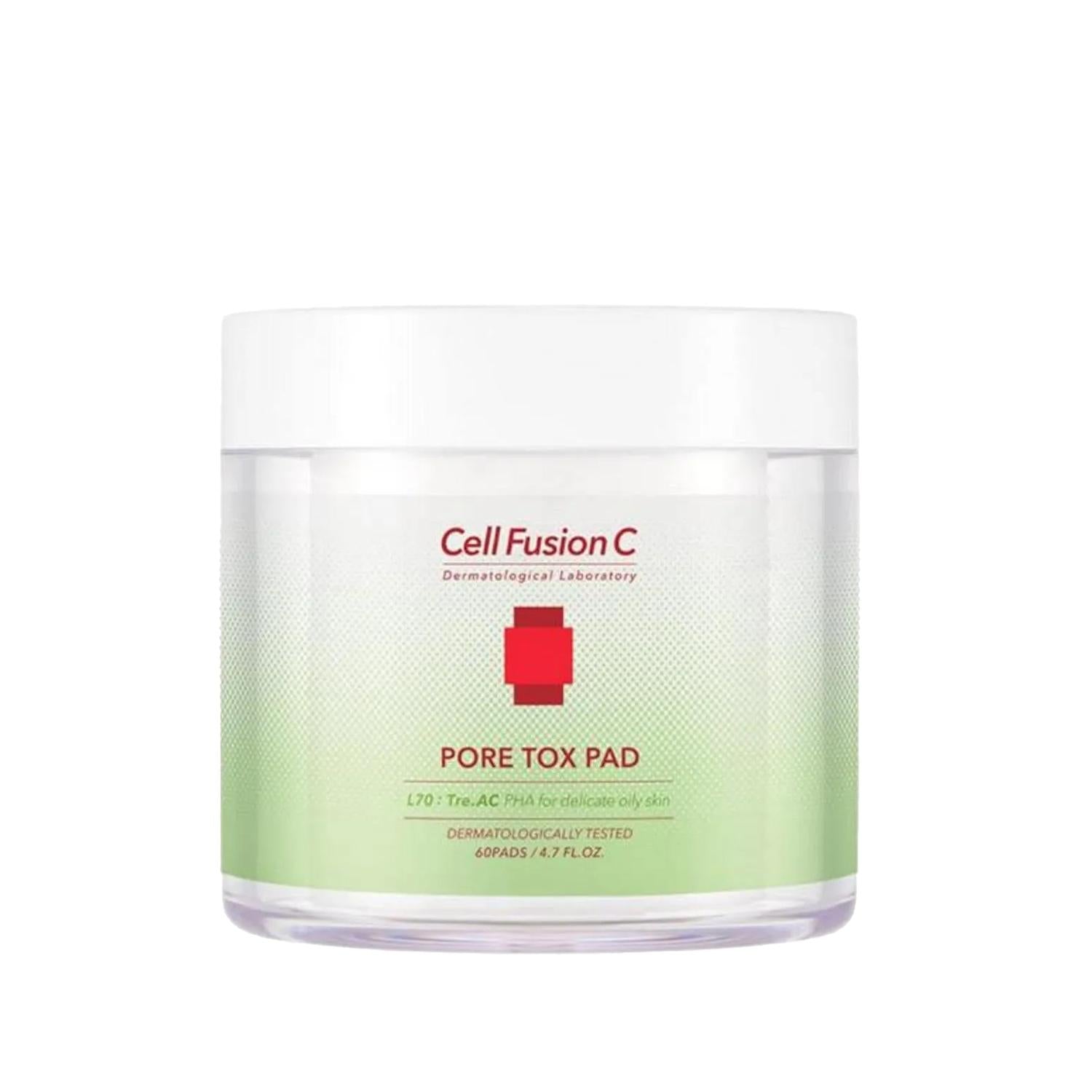 Cell Fusion C Pore Tox Pad - 60 Count Pore Treatment Pads for Effective Pore Care & Skincare Routine
