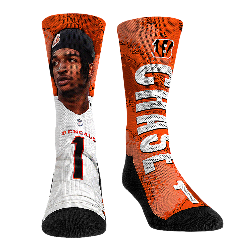 Rock 'Em Socks Rock 'Em Socks Ja'Marr Chase - Cincinnati Bengals  - Big Player — main product shot