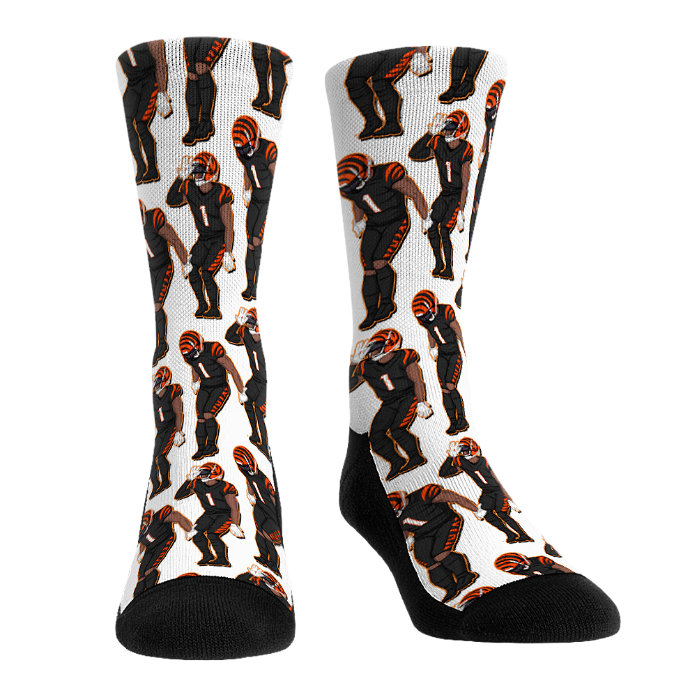 Rock 'Em Socks Rock 'Em Socks Ja'Marr Chase - Cincinnati Bengals  - Griddy — main product shot