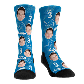 Rock 'Em Socks Jack Fox - Detroit Lions - Football Guy