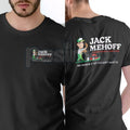 "Jack Mehoff" Funny Lawn Care T-Shirt – Retro Landscaping Cartoon Graphic Tee, Premium 100% Cotton Mowing Humor Top, Soft Lived-In Heavyweight Sarcastic Gardener Shirt, Made in USA