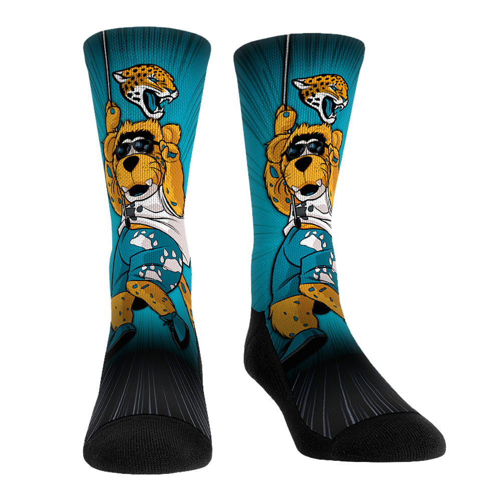 Rock 'Em Socks Rock 'Em Socks Jacksonville Jaguars - Mascot Pump Up! — main product shot