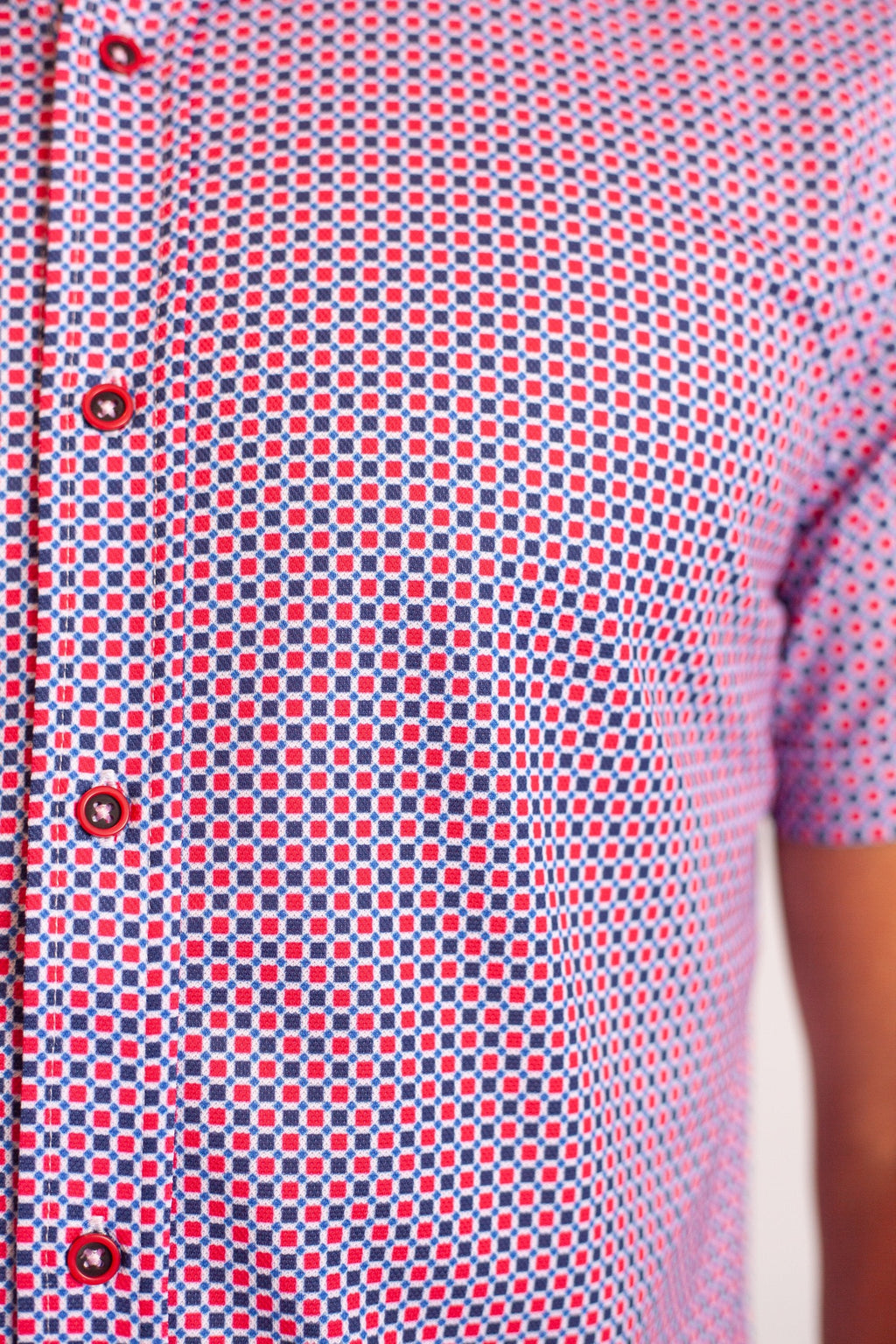 Buki Jagger Short Sleeve Tech Shirt — detail close-up