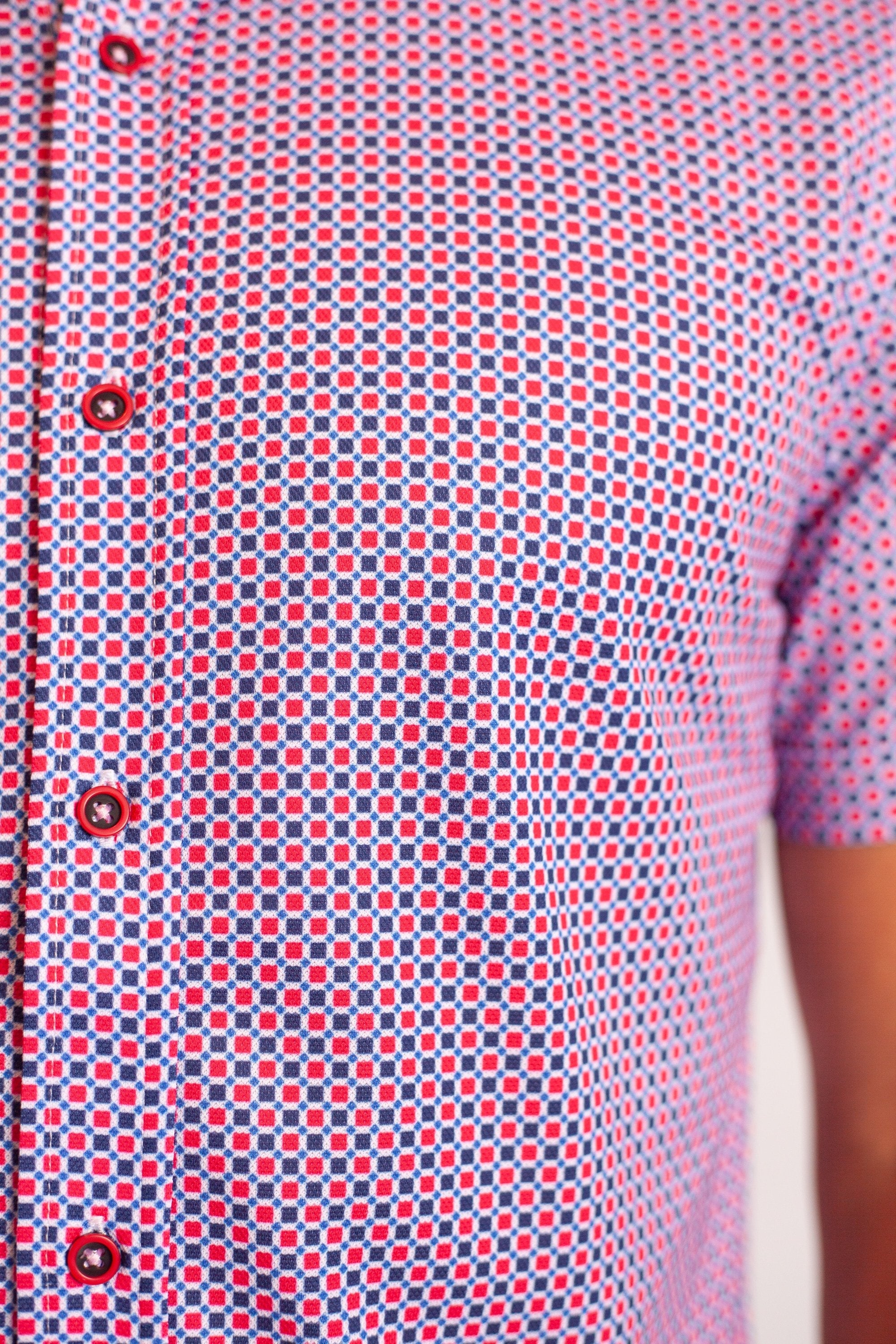 Buki Jagger Short Sleeve Tech Shirt — detail close-up