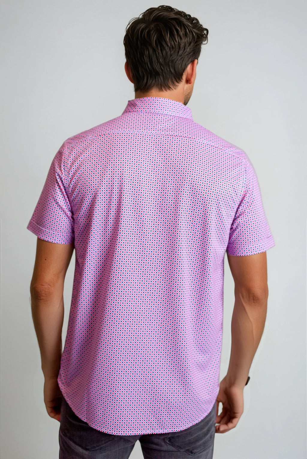 Buki Jagger Short Sleeve Tech Shirt — back view