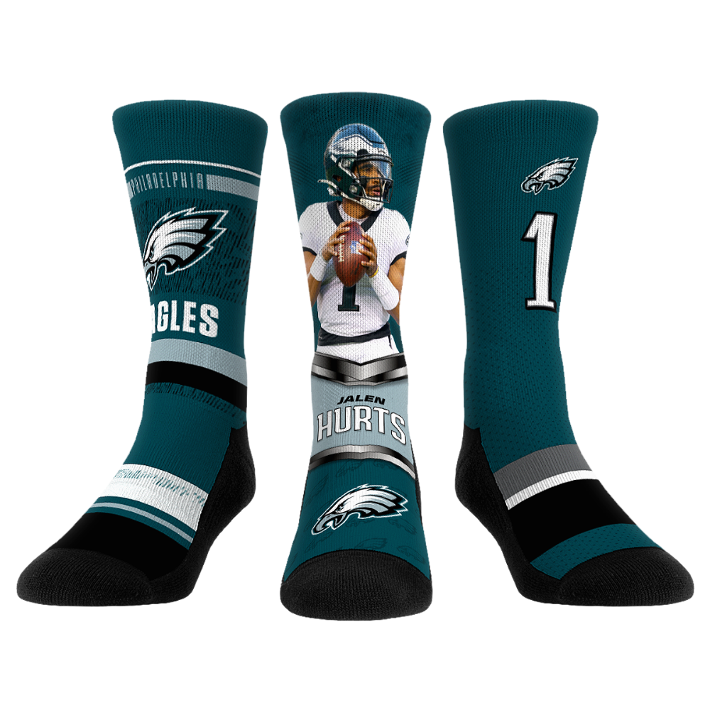 Rock 'Em Socks Rock 'Em Socks Jalen Hurts - Philadelphia Eagles - Pro 3-Pack — main product shot