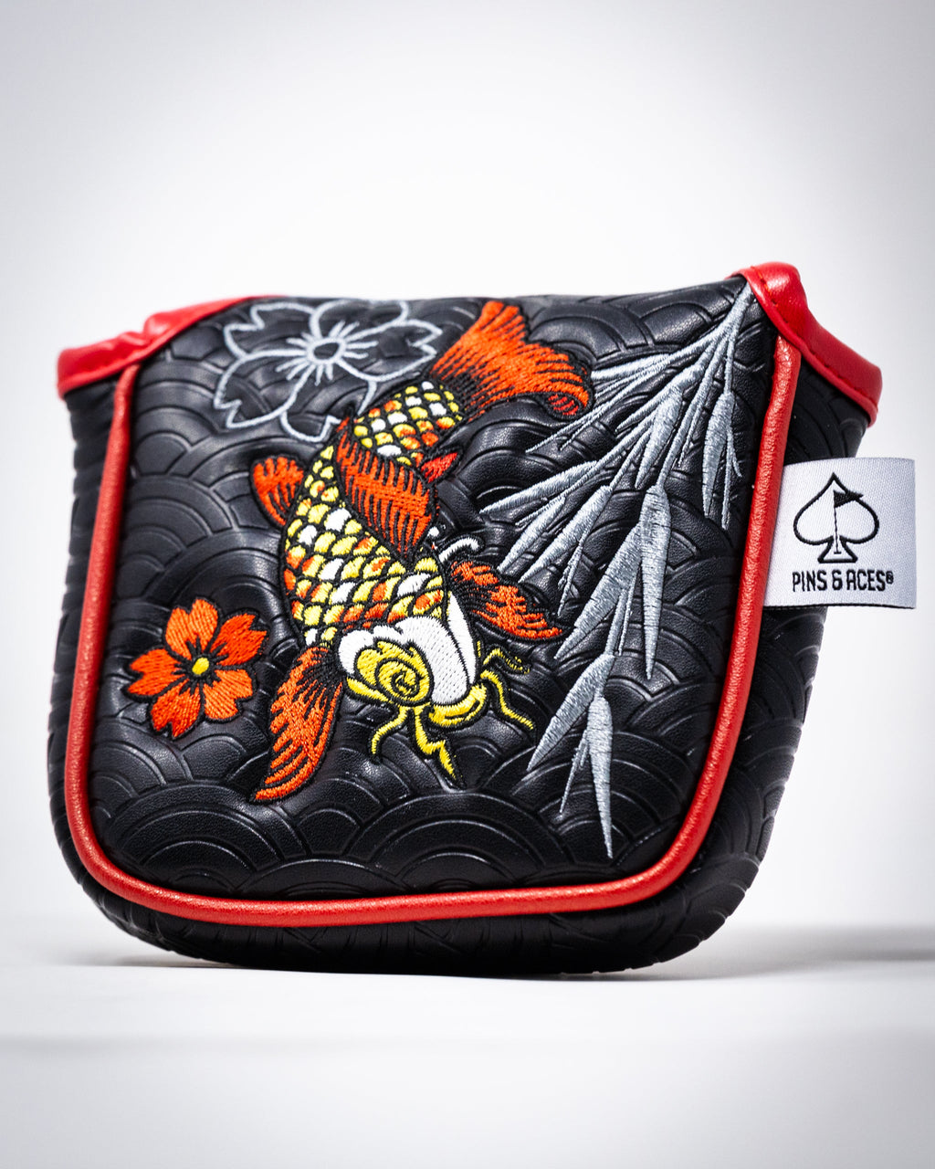 Pins and Aces Koi Flow - Mallet Putter Cover — packaging