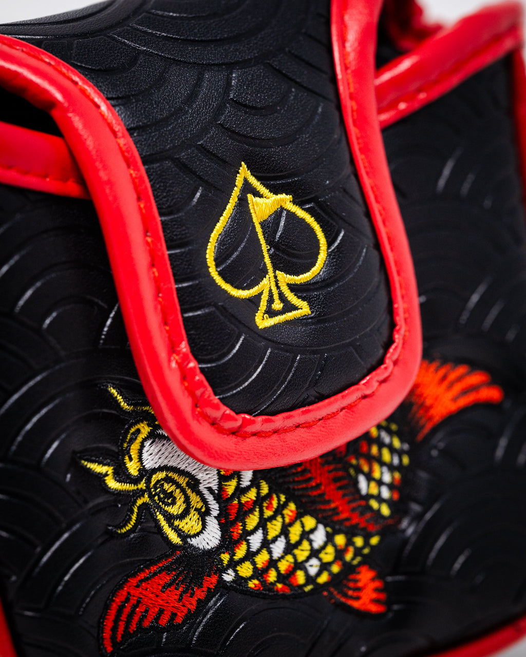 Pins and Aces Koi Flow - Mallet Putter Cover — in-use photo