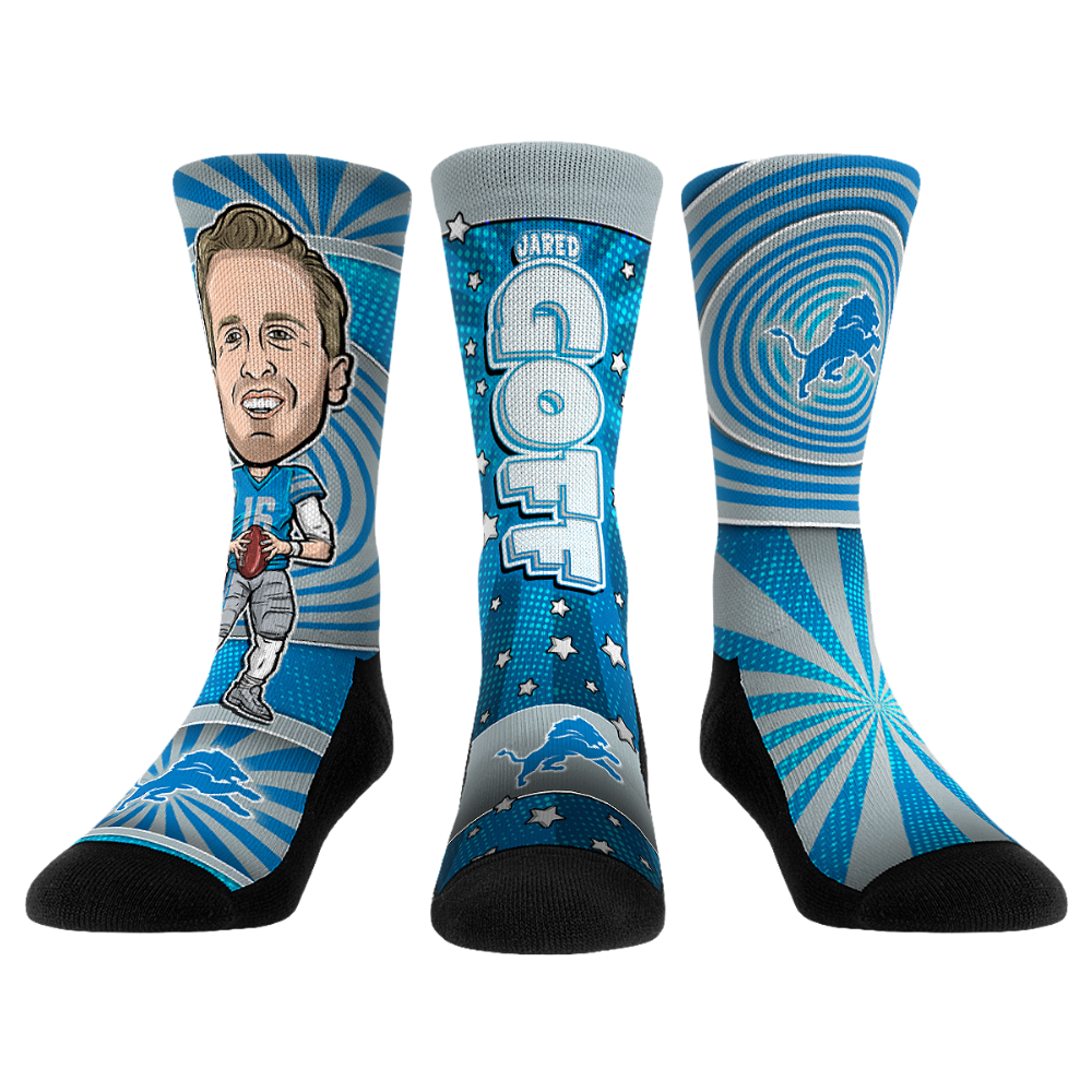 Rock 'Em Socks Rock 'Em Socks Jared Goff - Detroit Lions  - Bobblehead 3-Pack — main product shot