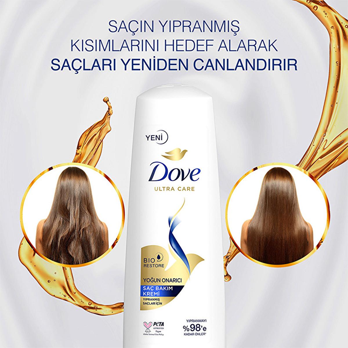Dove Intensive Repair Hair Care Set - Nourishing Shampoo and Conditioner Duo for Damaged Hair