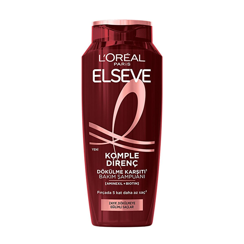 L'Oreal Paris Elseve: Anti-Breakage Biotin Shampoo for Stronger Hair & Reduced Hair Fall - Fortified with Aminexil, 10.14 fl oz