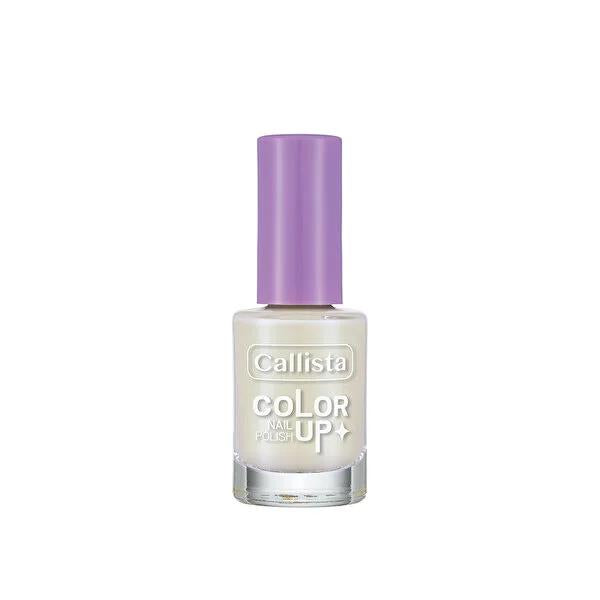 Callista Color Up Vegan Nail Polish - Quick Drying Coconut Juice White - Cruelty-Free Beauty by Beauty Care Bag