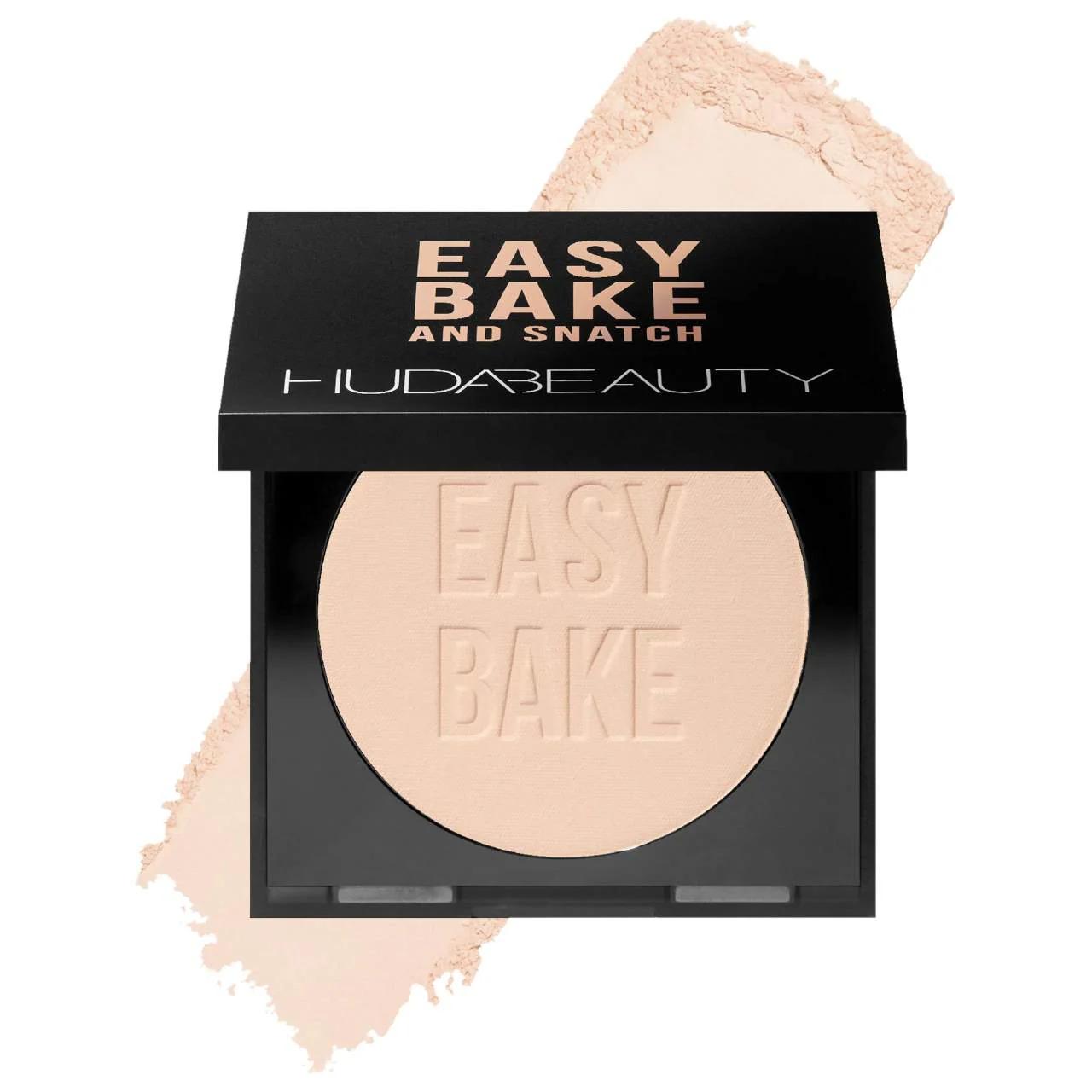 Easy Bake and Snatch Talc-Free Hydrating Pressed Powder for Natural Finish - Cruelty-Free & Paraben-Free Makeup