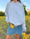 Elevated Faith Jesus Is King Heather Grey Unisex Hoodie — main product shot