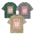 Jesus Is My Jam Strawberry Jam Jar T-Shirt – Pink Washed Christian Graphic Tee, Lightweight "Make His Mercy Known" Faith Top