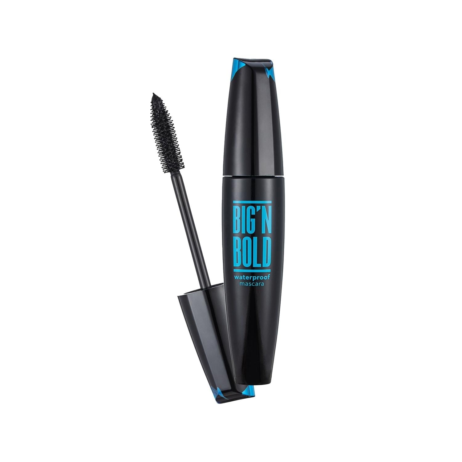 Flormar Big'n Bold Waterproof Mascara - Volume Enhancing, Black, 15ml