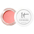 Glow with Confidence Cream Blush and Bronzer with Hyaluronic Acid, Vitamin E, and Peptides - Natural Makeup Look, 24HR Hydration