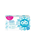 o.b. ProComfort Tampon Mini 16 Count - Compact Tampons for Light Flow Days with Enhanced Comfort