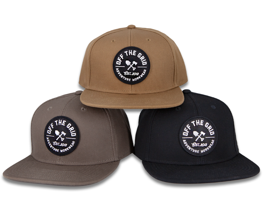 Off The Grid Surplus Jobsite Hat — side view