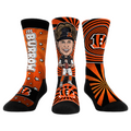 Rock 'Em Socks Joe Burrow - Cincinnati Bengals - Bobblehead 3-Pack — main product shot