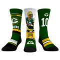 Rock 'Em Socks Rock 'Em Socks Jordan Love - Green Bay Packers  - Pro 3-Pack — main product shot