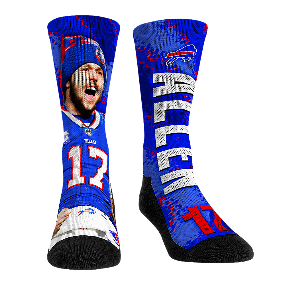 Rock 'Em Socks Rock 'Em Socks Josh Allen - Buffalo Bills  - Big Player — main product shot