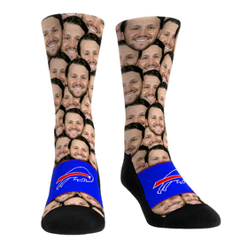 Rock 'Em Socks Josh Allen - Buffalo Bills  - Face Repeat