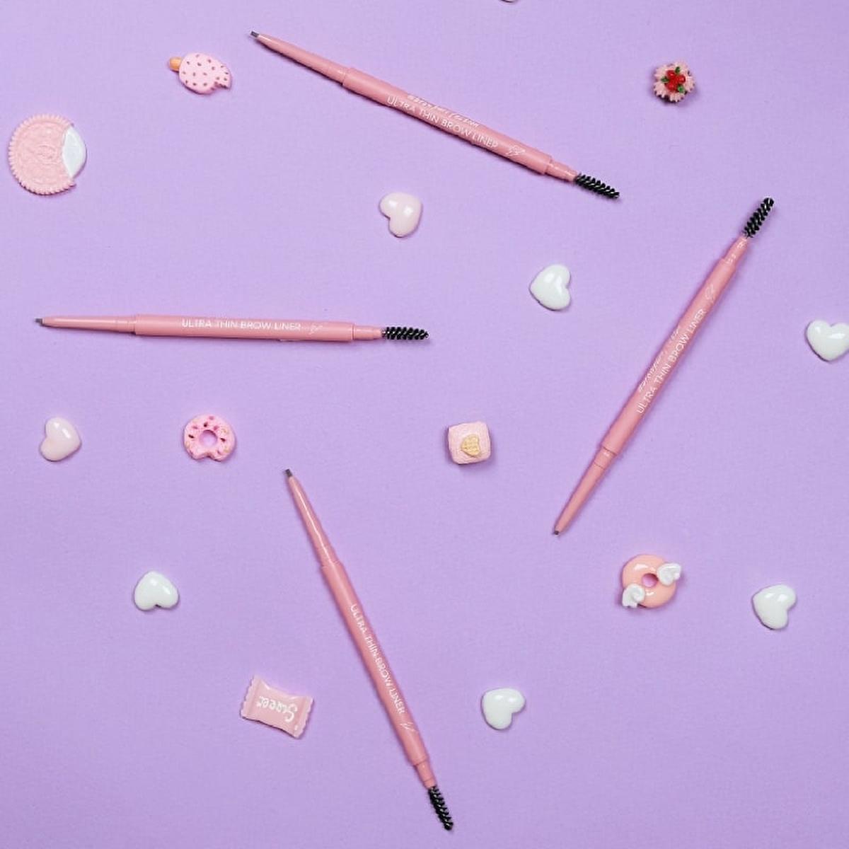 Soda Ultra Thin Brow Liner - Precise Eyebrow Definition with Long-Lasting Formula - Eyebrow Liner, Ultra-Thin Brow Pencil