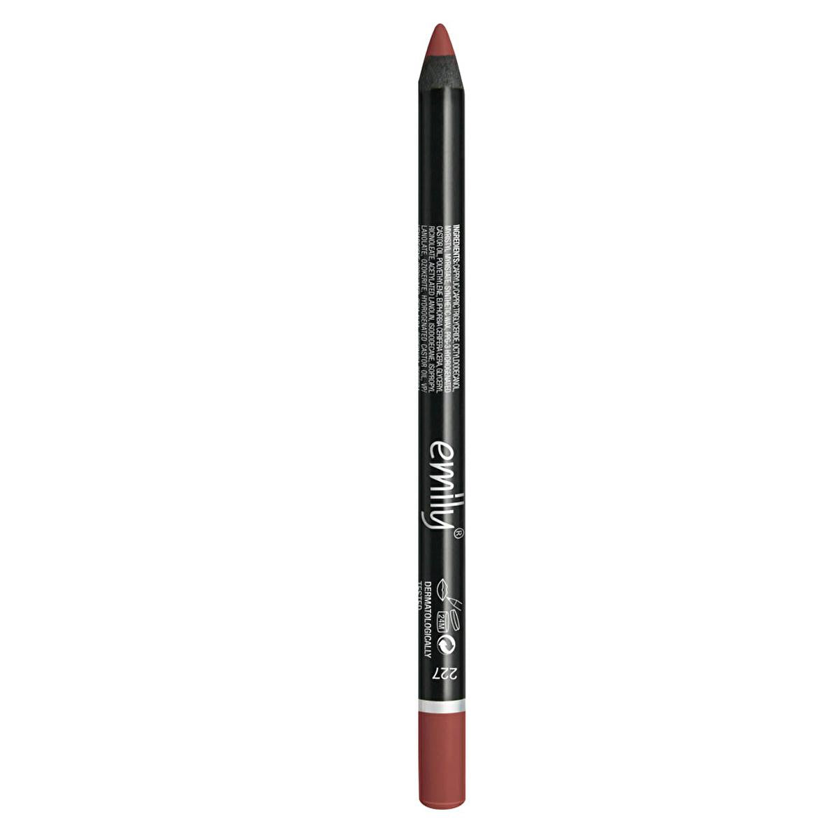 Emily Long Lasting Lip Pencil - Precise, Long-Lasting Lip Color in Modern Shades