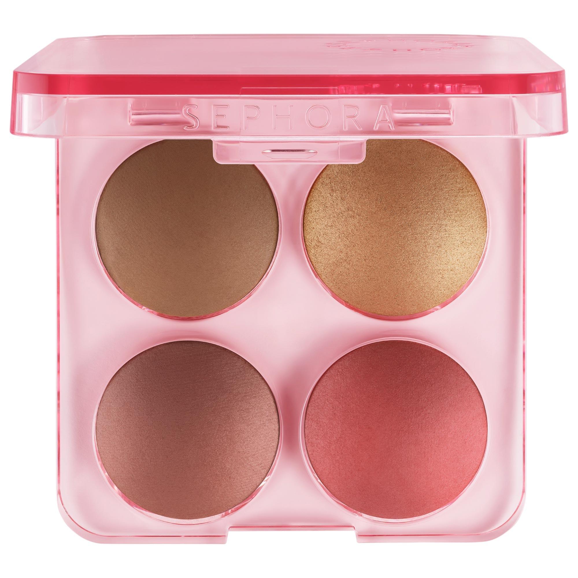 Sephora Collection: All-in-One Face Palette - Blush, Bronzer & Highlighter - Radiant Complexion, Contour & Illuminate