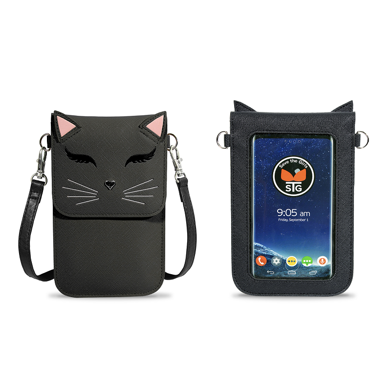 SaveTheGirls Fun Cat — lifestyle context