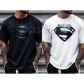 Justice League Men's Plus Size Casual T-Shirt – Iconic DC Comics Crew Neck Graphic Tee, Premium 100% Cotton Superhero Top, Soft Lived-In Heavyweight Big & Tall League Shirt, Made in USA