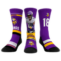 Rock 'Em Socks Rock 'Em Socks Justin Jefferson - Minnesota Vikings  - Pro 3-Pack — main product shot