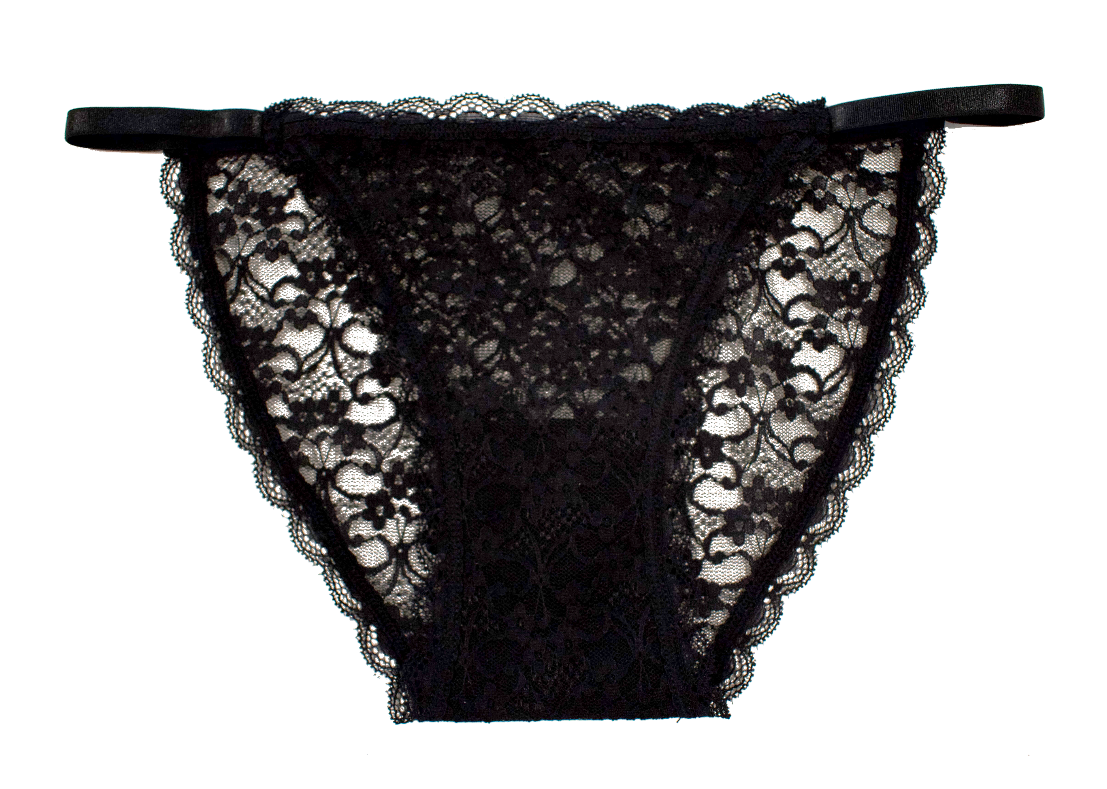 Love Libby Panties Lace Bikini With Elastic, XS-2X — side view