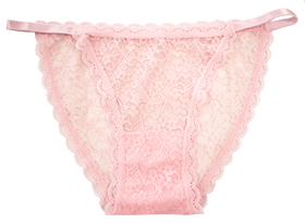 Lace Bikini With Elastic, XS-2X