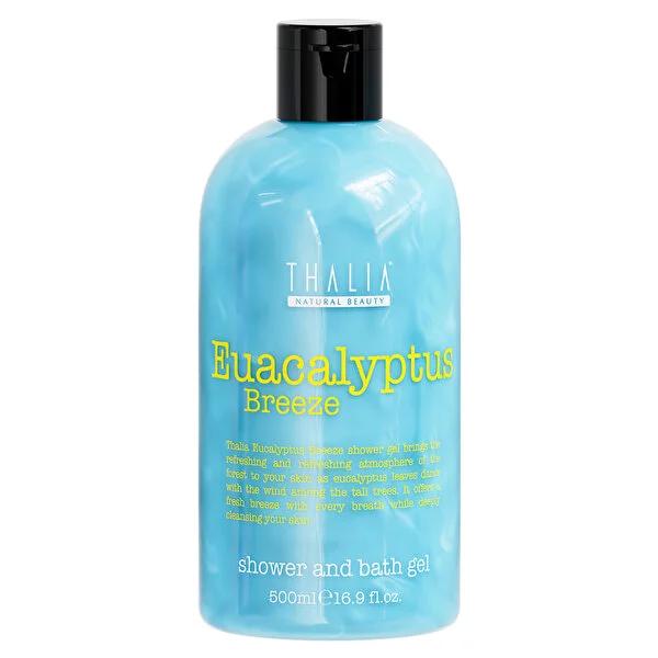 Thalia Eucalyptus Shower Gel - Refreshing, Moisturizing Body Wash for a Natural Experience - 16.91 fl oz