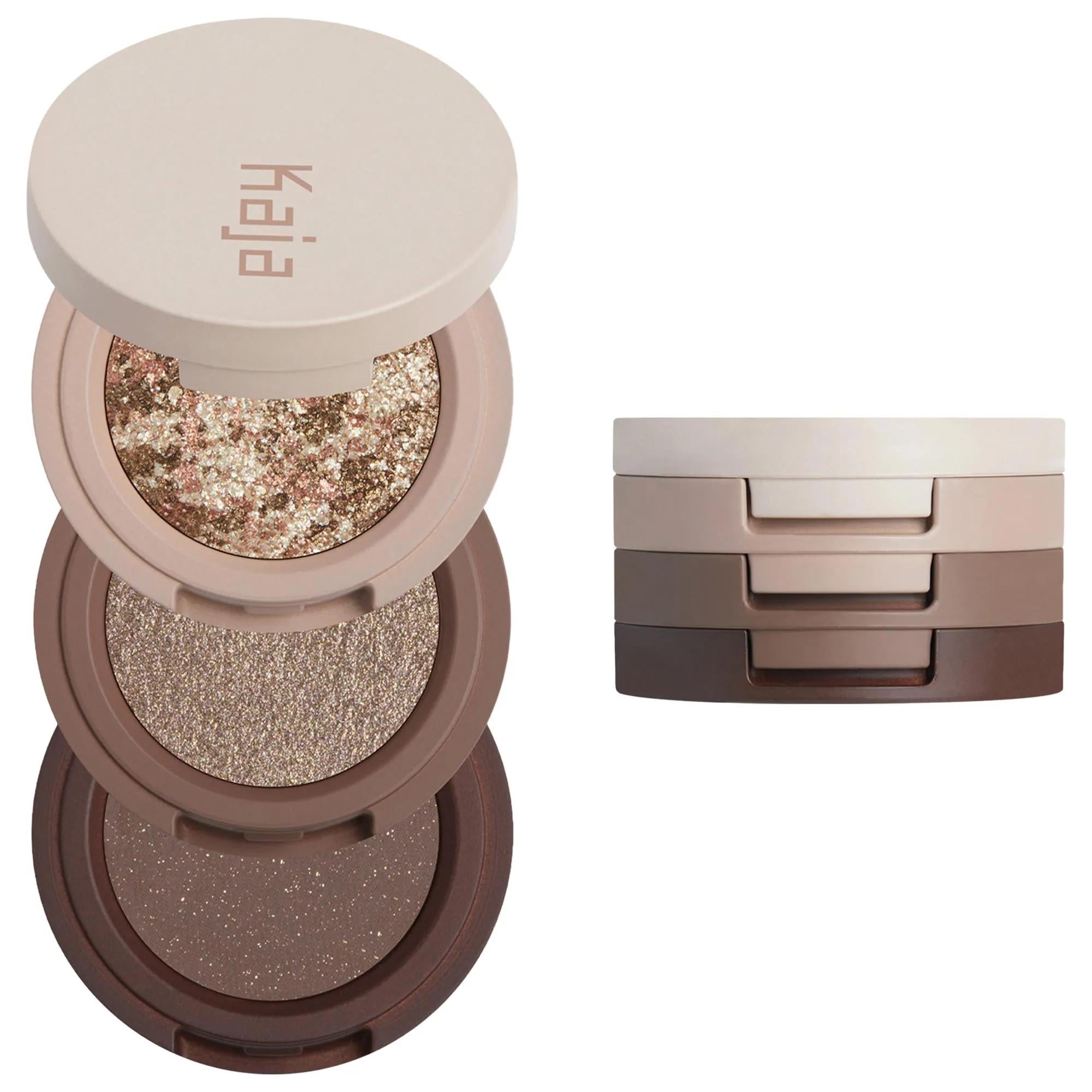 Kaja Eye Bento Bouncy Eyeshadow Trio - Creamy, Cruelty-Free Eyeshadow for Easy Eye Makeup