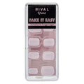 Rival Loves Me Fake Nails - Easy Adhesive Nail Tips for DIY Nail Beauty at Home (24 Pieces)