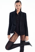 TheRanok.com Fantasy Tights Conte Karmen - Imitation of Knee-Highs and a Hearts Pattern — main product shot