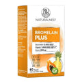 Naturalnest Bromelain Plus 60 Capsules - Digestive Health Support with Bromelain, Papain, and Chromium