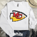 A Blessed Texas Mess Boutique Super Bowl Kansas City Football Chiefs T-Shirt, KC Football Tee, Game Day… — main product shot