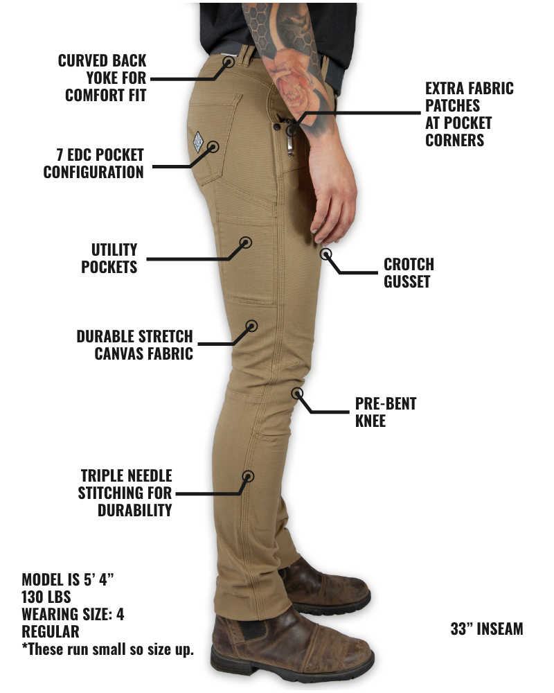 Off The Grid Surplus Kestral Women's Pant - Coyote — lifestyle context