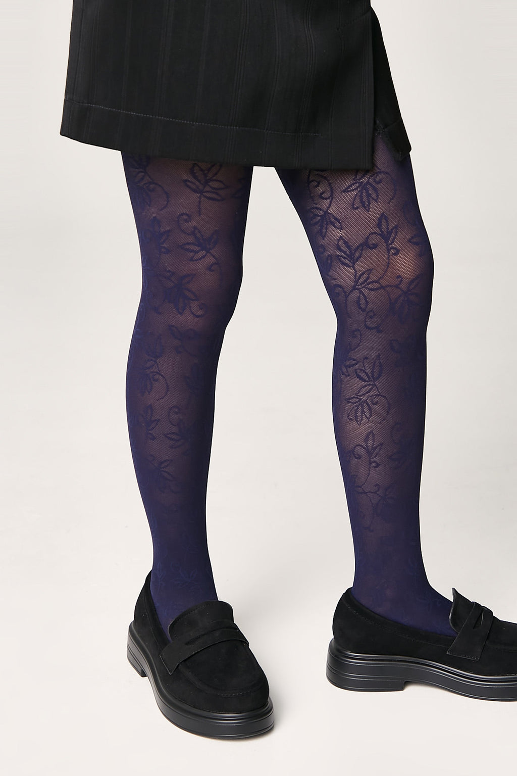 TheRanok.com Conte Tights for girls Ketty 40 Den - Floral Pattern — size reference