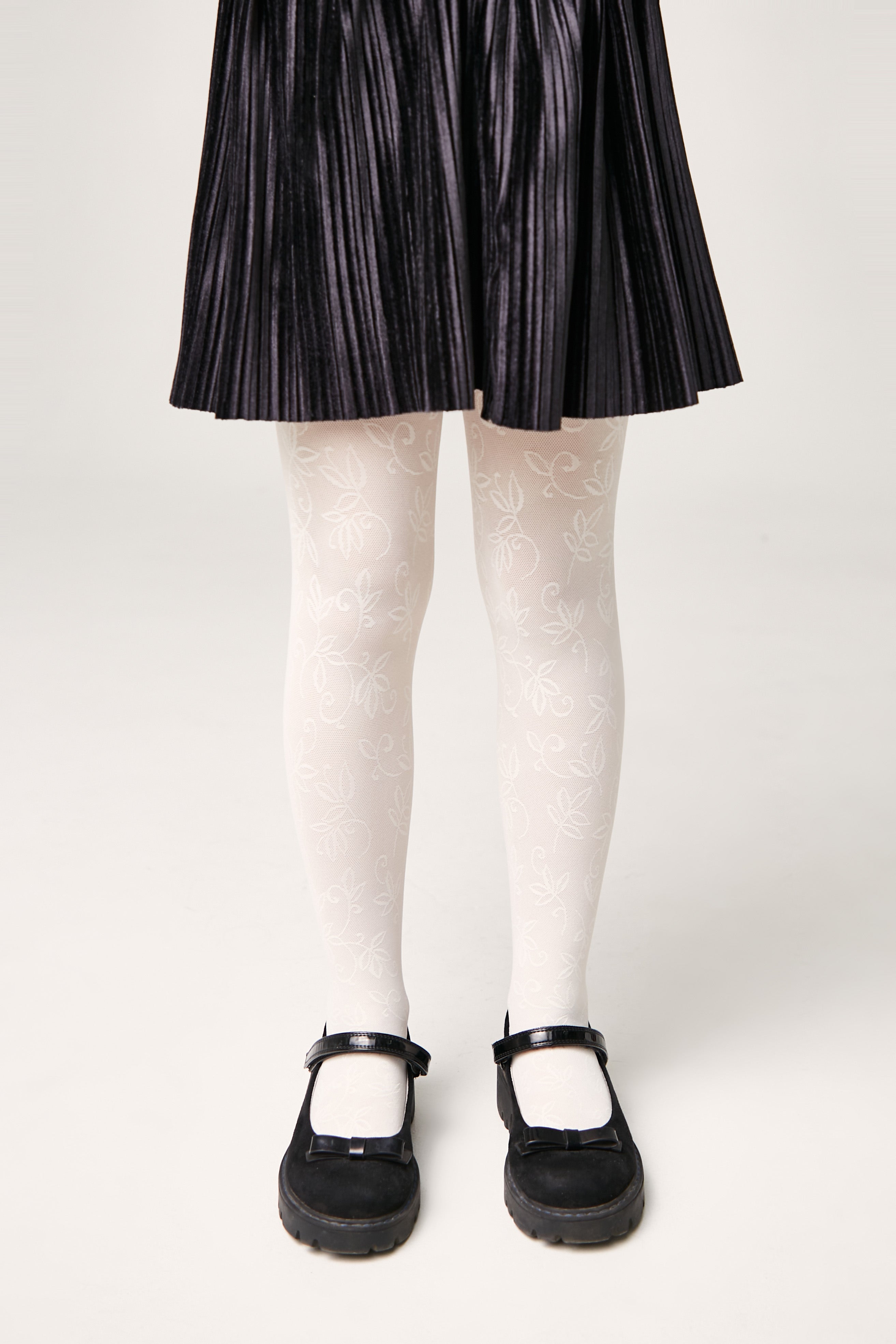 TheRanok.com Conte Tights for girls Ketty 40 Den - Floral Pattern — packaging