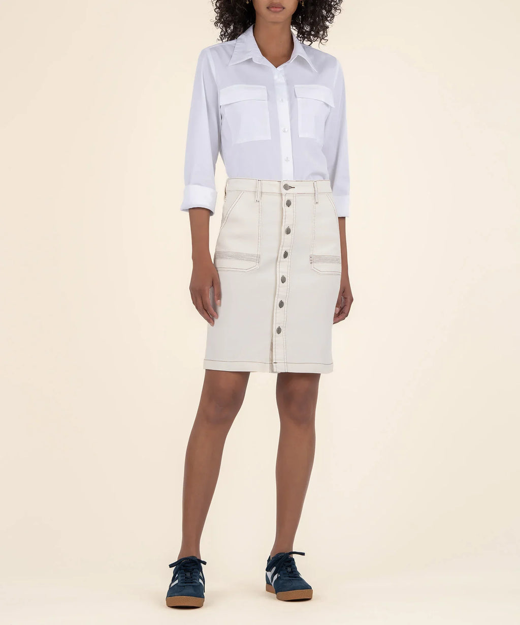 KADOU BOUTIQUE Isla Pencil Skirt — main product shot